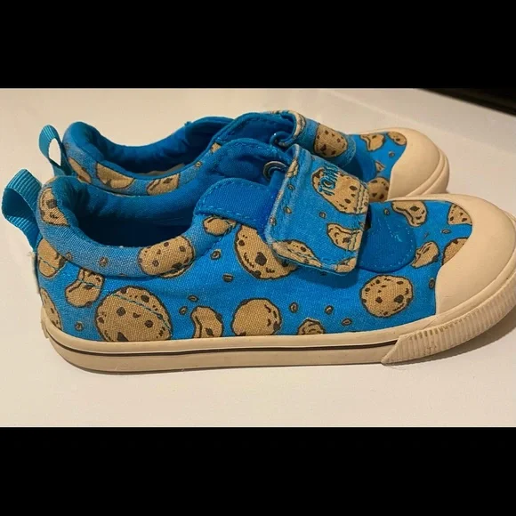 Normal Wear Toms Sesame Street Edition Cookie Monster Shoe Size 10 Unisex